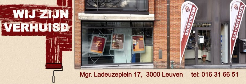 Kantoor Leuven verhuisd naar Ladeuzeplein 17, 3000 Leuven